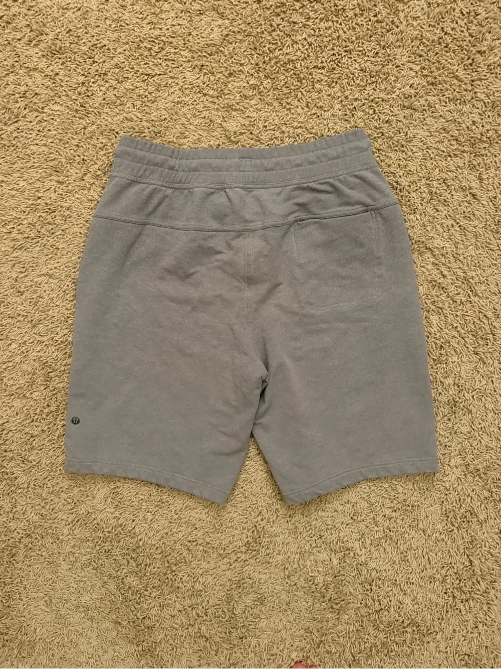 Lululemon French Terry City Sweatshorts Gray 9” Size Medium